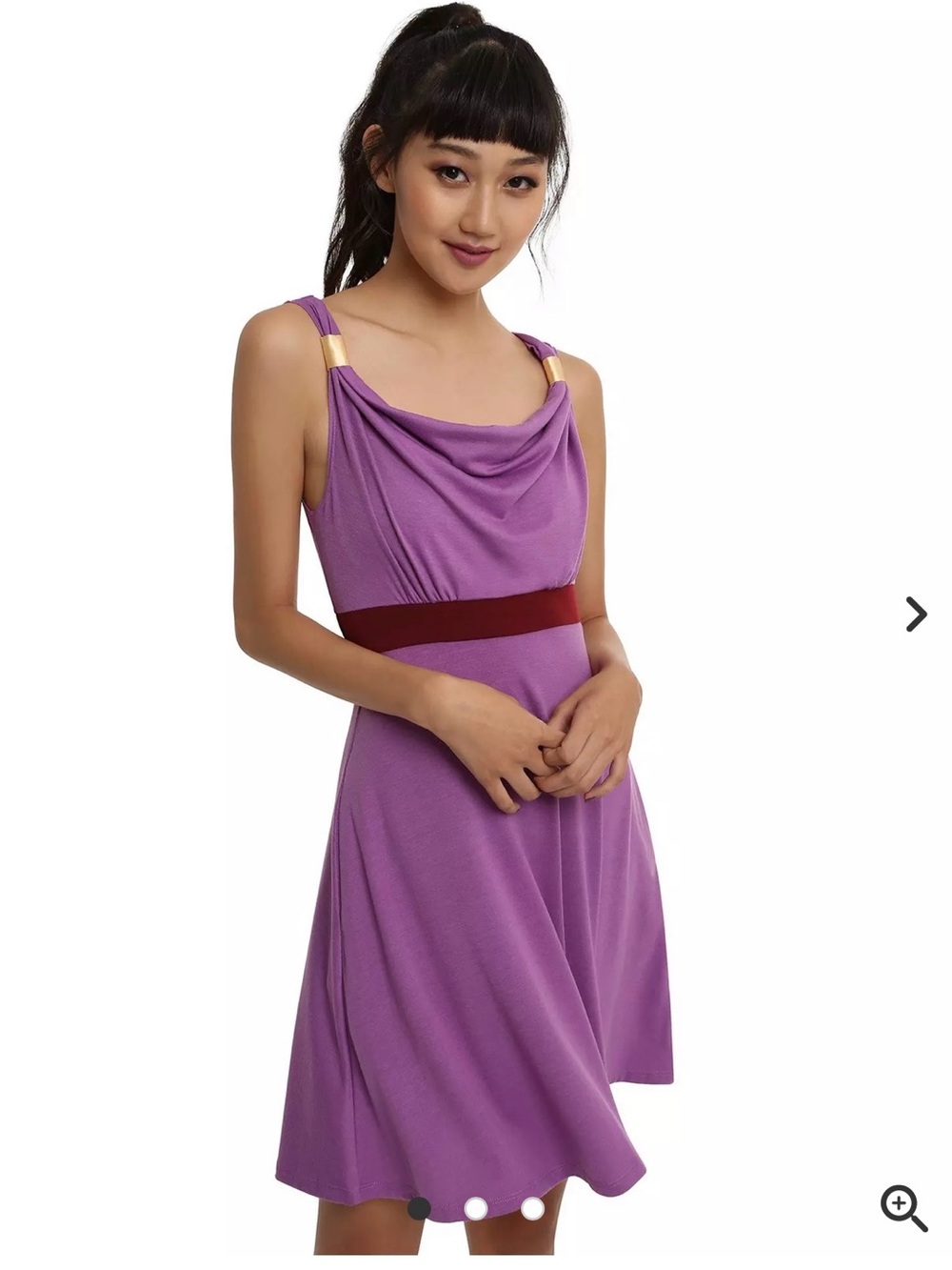 NWT Meg Hercules Cosplay Halloween Dress Costume